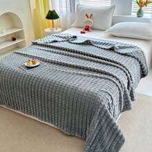 Couverture en sherpa épais et super doux à carreaux + sac-cadeau non tissé de haute qualité (sans housse de coussin ni insert) - Doux, chaud et confortable, convient pour le canapé, le lit, le bureau, les voyages, la randonnée et la pêche - Cadeau multifonctionnel utilisable toute l'année, cadeau de Noël, lavable en machine