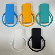 1 pièce Étui de briquet en silicone créatif, accessoire pour fumer, portable avec cordon, protecteur de briquet promotionnel