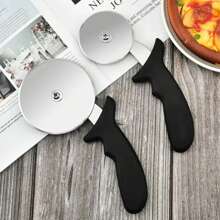Stainless Steel Pizza Cutters Accessories Pastry Roller Cutter Pizza Knife Cookie Cake Roller Wheel Scissor Cutting Tool