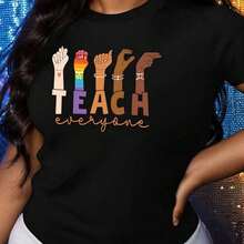 Women T-Shirts - Black - View 8