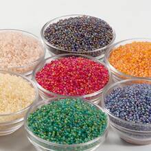 2mm Matte Japanese Round Rocailles Glass Seed Beads 12/0 Approximately 800pcs,Pony Beads Bulk For Jewelry Making,Mini Spacer Beads Loose Beads Craft Small Glass Seed Beads For DIY Bracelet Wrist - 2mm-800pcs - View 3