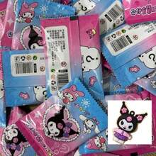 Sanrio 40 Piece Set Of Sanrio Black Rice And Hello Kitty Handmade Christmas Set - Fun Punching Activity Set, Suitable For Party Gifts And Home Decoration Sanrio Toys, Punching Fun Gift Pendants, Blind Box Stalls (Random Internal Style And Color, Random Outer Packaging