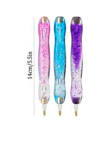 DIY New Gradient Two-Color Diamond Painting Dot Diamond Kit - Multi-Bit Diamond Painting Accessories With Tray 12 Clay, 5D Diamond Painting Tools DIY Craft (Gradual Color) - 彩色 - 查看 4