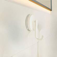 Strong Suction Cup Hook - No Drilling Required, Easy To Install Bathroom And Kitchen Tiles, Durable Vacuum Towel Rack