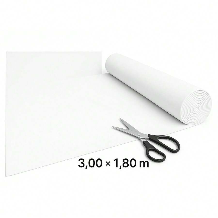 Tensioned Mesh 3.00m X 1.80m - For Party Decoration - Blanco - Ver 1