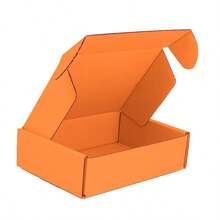 20pcs Colorful Double-Sided Gift Boxes, Folding Packaging Boxes, Express Boxes, Gift Boxes, Storage Boxes, Corrugated Cardboard Transport Boxes, Suitable For Small Businesses, Transport, Packaging, Storage, Crafts, Mailing, Holidays, Birthdays, Weddings, Parties And Various Holiday Gift Packaging (Colors Are Handmade, So There May Be Slight Color Differences)