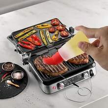 1pc Silicone Basting Brush With Oil Dispenser: , Perfect For Barbecue And Baking, Kitchen Essential - Multicolor - View 12