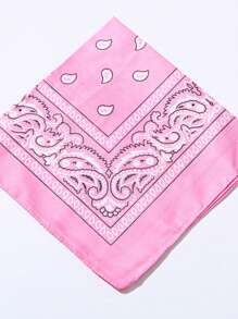 3pcs Paisley Pattern Headband Mask Bandana, Sports Cycling Bandana, Boho Chic Bandana