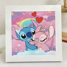 Disney Disney Stitch Diamond Art DIY Crystal Painting Decorative Picture,Children's Birthday Gift (Random Color & Style)