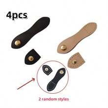 1/2/3/4/6pcs DIY Handmade Bag Leather Buckle Folding Sewing Accessories, Crochet/Wallet/Handbag Making Metal Buckle