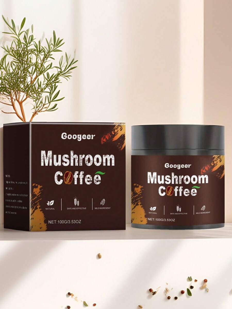 Googeer Instant Mushroom Coffee Boasts A Rich Coffee Aroma, Enhancing The Mellow Taste Of The Beverage. - - - 查看 1