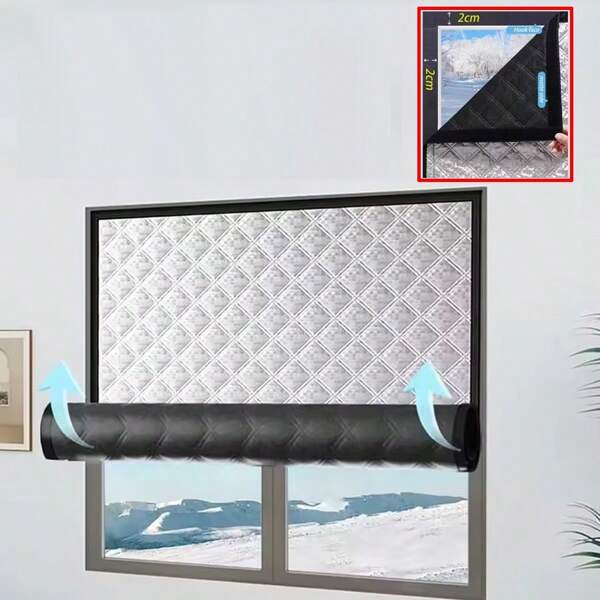 Curtains: Bedroom Bay Window Installation Hook And Loop Shielding Small Windows, Short Curtains Insulating Double Layers