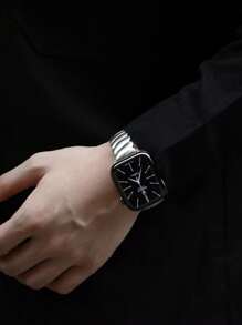 Minimally Designed High-End Men's Watch Strap Compatible With 38/40/41/42/44/45/46/49mm Compatible With Apple Watch Strap Ultra/Se10/9/8/7/6/5/4/3/2/1