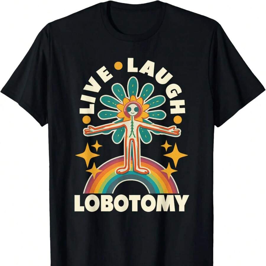 Camiseta Lobotomía - Negro - Ver 1