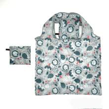 1pc (With Small Coin Purse) Large Capacity Fashion Printed Shopping Tote Bag, Foldable, Portable, Reusable Tote Bag For Travel And Shopping