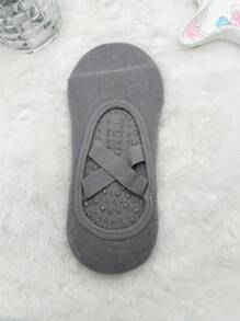 5 pares de meias curtas femininas de ioga com silicone antiderrapante, meias de chão para treino de pilates em ambientes internos, meias esportivas de primavera e verão