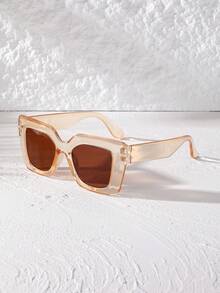 1 件/5 件女士猫眼时尚眼镜，适合度假、街头风格和日常佩戴 - 彩色 - 查看 5