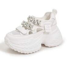 Women Chunky Shoes - 白色 - 查看 2