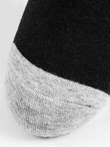 [Sports Enthusiast Essential] 100/90/50/40/30/20/15/10/5/3/2/1 Pair Classic Men's Crew Socks, Breathable Moisture-Wicking, High Elasticity, Striped Color Block Design, Multiple Colors, Limited-Time Special Offer, Best Seller Special