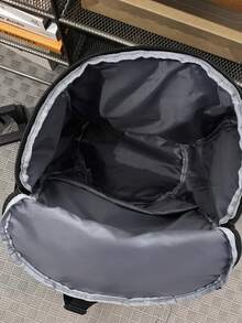 Outdoor Hiking Bag, Large Capacity Student Bag, Three Purpose Backpack, Unisex - Black - View 2