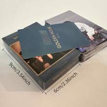 bandai 55pcs/Set Golden Moments Vol.1 Exclusive Non-Duplicate LOMO Photo Cards, Collections For Stamps And Postcards
