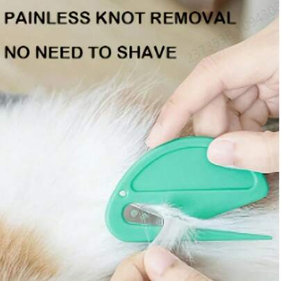 1/3/5pcs Pet Hair Detangling Scissors, Colorful Perfect Cat Hair Remover Tool, Compact & Sharp Hair Detangler