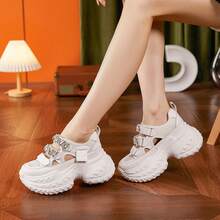 Women Chunky Shoes - 白色 - 查看 6