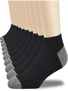 [Sports Enthusiast Essential] 100/90/50/40/30/20/15/10/5/3/2/1 Pair Classic Men's Crew Socks, Breathable Moisture-Wicking, High Elasticity, Striped Color Block Design, Multiple Colors, Limited-Time Special Offer, Best Seller Special