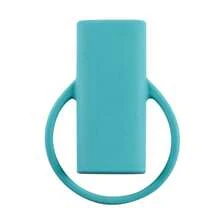 1 pièce Étui de briquet en silicone créatif, accessoire pour fumer, portable avec cordon, protecteur de briquet promotionnel