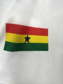 Customized Ghana Football Jersey For Men, Comfortable Round Neck Sports Top, Can Customize Name & Number, Suitable For Football Training, Casual Daily Wear, Gift,Stylish,Fashion,Hipster,Casual,Minimal Chic,Personalized,Customized,Custom,Unique,Guy Costumes,Capsule Wardrobe,Men Basic/Street Style,Ideal Gifts For Him,Boyfriend,Family,Friends,For Birthdays,For Vacation/Holiday,For School/Competition,For Sports/Climbing