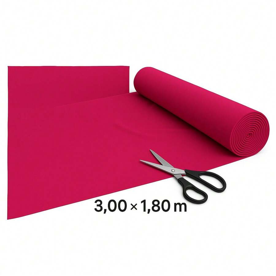 Tensioned Mesh 3.00m X 1.80m - For Party Decoration - Hot Pink - View 1