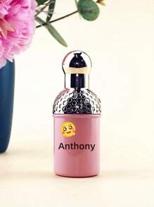 3 botellas de perfume de vidrio recargables de 30 ml con impresión UV o tallado antiguo, patrón personalizado complementario aleatorio, adecuado para viajes y regalos a familiares/amigos, regalo personalizado único (color aleatorio)