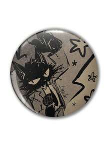 Stylish Graphic Pattern Badge Brooch, Women Lapel Pin, Bag Pendant Accessories, Fun Gift For Friends, Family, Teachers, And Students - Multicolor - View 11