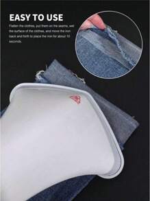 Cinta de entretela de tela no tejida de doble cara con bordes termoadhesivos, para costura DIY, sombreros, dobladillos de ropa; material de nylon, blanco; accesorios de costura; tela no tejida; ajustador de largo para vaqueros y ropa; accesorios de costura; cinta para dobladillos; uso doméstico; forro adhesivo de tela no tejida; apto para reparación de ropa y manualidades; colores aleatorios