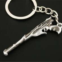 2025 New Model Keychain Pendant - Valorant Game Weapon Accessory, Ghost Viper Gold Emperor Mini Model Toy Keychain, 5cm, Gift For Couple, Colleague, Friend, Senior, Reward, Commercial, Anniversary, Festival