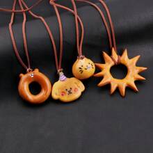 rongji jewelry Handgemachter Schlüsselanhänger, Autospiegel-Ornament in Brezelform, kreatives, personalisiertes Auto-Accessoire als Geschenk