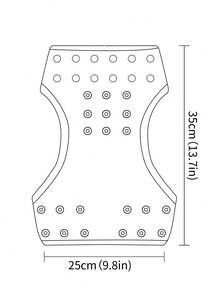 1件装可重复使用防水游泳尿布，适合9个月至3岁的幼儿 - 彩色 - 查看 8