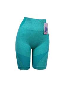 Paquete de 6 piezas en 6 colores Pantalones cortos de yoga para damas adecuados para el ejercicio de yoga, frescos, cómodos, casuales y sin apretar. Pantalones deportivos para mujeres de moldeo corporal que levantan y soportan el glúteo, pantalones de yoga.