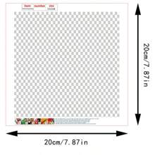 5D Diamant-Malset, Cartoon-Muster geeignet für Erwachsene & Anfänger, DIY Vollbohrung Stickerei, klebende Strass-Kunst, Diamanten-Kreuzstich-Handwerk für Wanddekoration