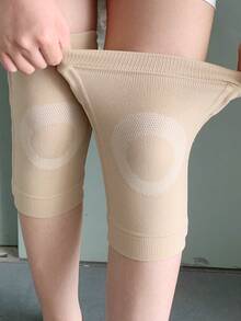 Mangas para rodillas ligeras, rodilleras deportivas finas para salas con aire acondicionado, soporte cálido, compresión antideslizante, para correr y bádminton para hombres y mujeres - Multicolor - Ver 6