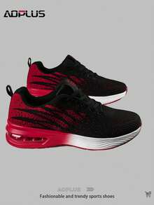 AoPlus New Men's Shock-Absorbing Lightweight Leisure Sports Walking Shoes - màu đen - Xem 3