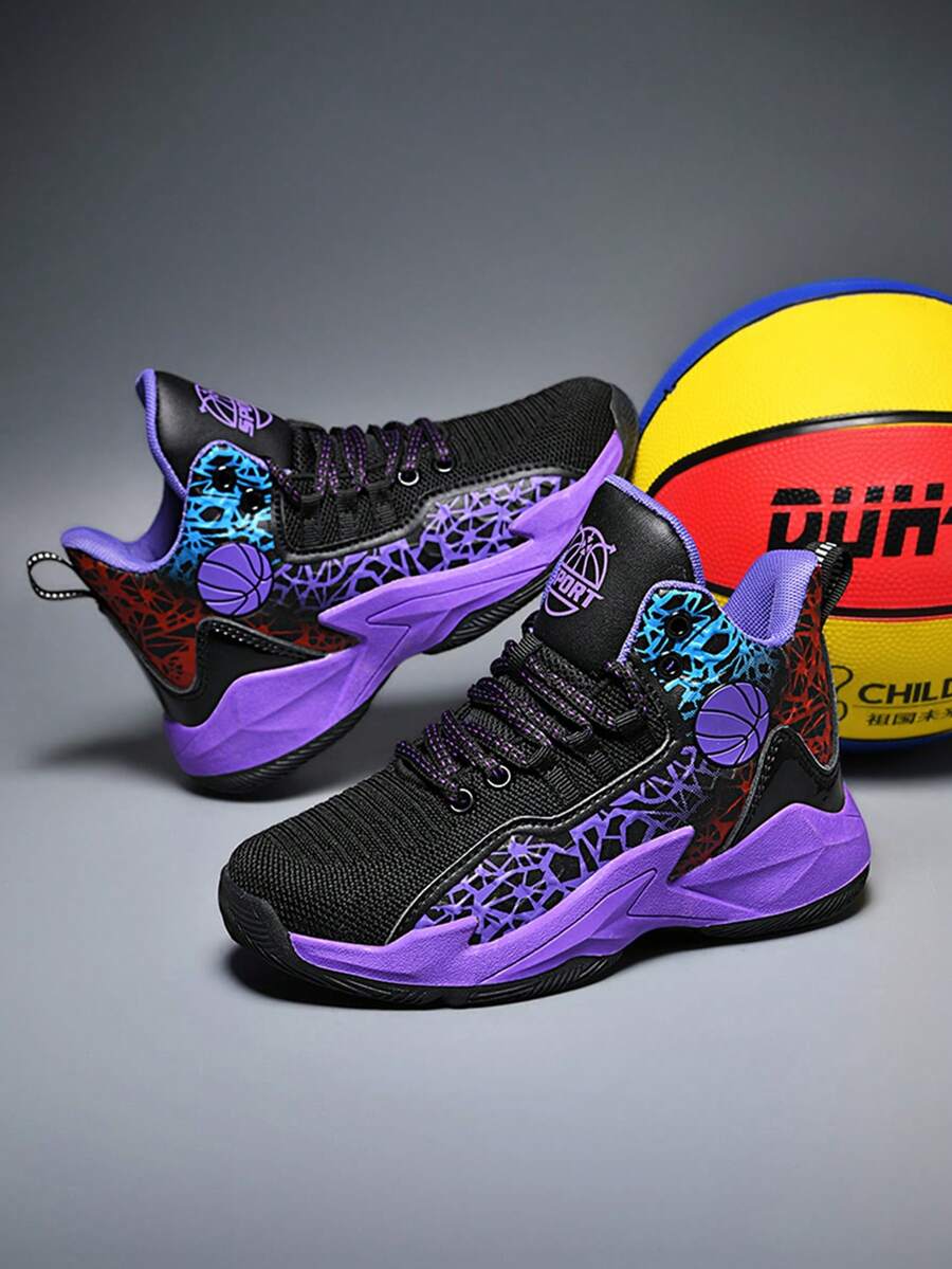 New Breathable Fashion Sneakers, Casual Shoes, Running Shoes, Walking Shoes, Athletic Shoes For Teenagers, Spring/Summer - Multicolor - View 1