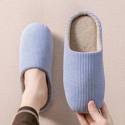 Simple Ladies' Indoor Slippers, Non-Slip Soft Bottom Ultra-Light Comfortable Bedroom Slippers, Spring & Autumn