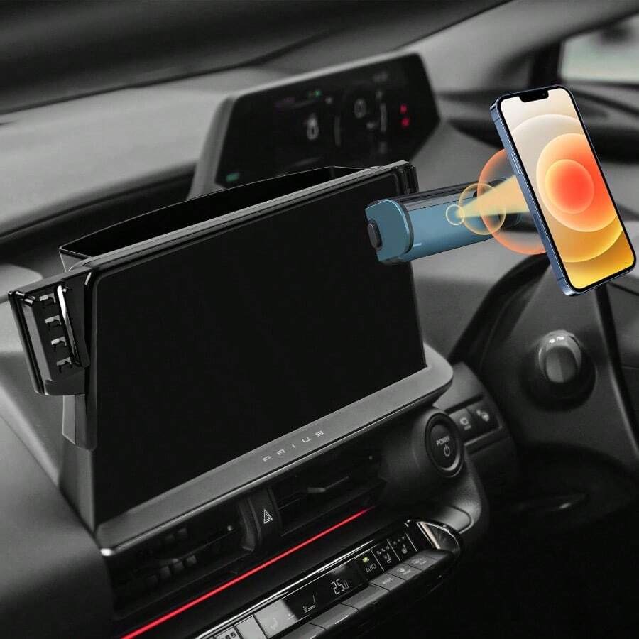 适用于 、Android 手机的车载手机支架，生日、家庭、朋友磁性礼物，汽车配件，车载手机支架 - 沒有任何 - 查看 1