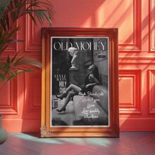 1pc Unframed, Old Money Aesthetic, Style Magazine Poster, 70s Retro Print, Holy Chic, Style Icon, Elegant Poster, Vogue Print, Stylish, Phrases