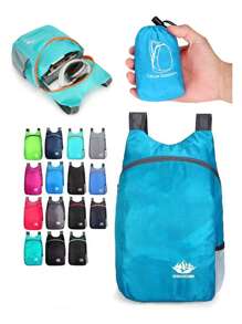 1pc Foldable Backpack - 20L Outdoor Sports Bag - Water-Resistant, And Comfortable Folding Bag Ultra-Light Portable Storage Bag Camping Essentials Camping Equipment