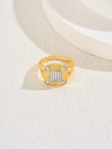 1pc Fashionable, Creative, Elegant, Unique Design, Retro European & American Style Ring, Suitable For Women's Daily Wear, Wedding & Engagement Gift