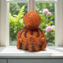 奇思妙想海洋生物系列中的创意章鱼和鸭子主题桌面装饰