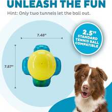 Outward Hound Squeaker Ballz Fetch Dog Toy, Medium - 4 Pack - Một kích thước - Xem 3