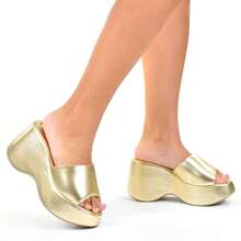 ZATURE STORES Women Wedges & Flatform - Vàng - Xem 1